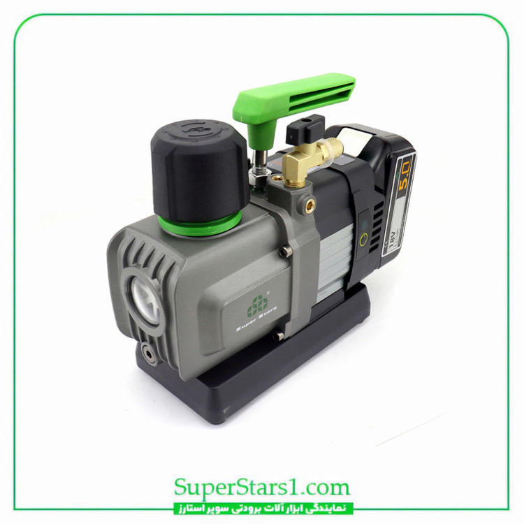 پمپ وکیوم شارژی دو مرحله ای سوپر استارز Super Stars مدل ST-2BMC