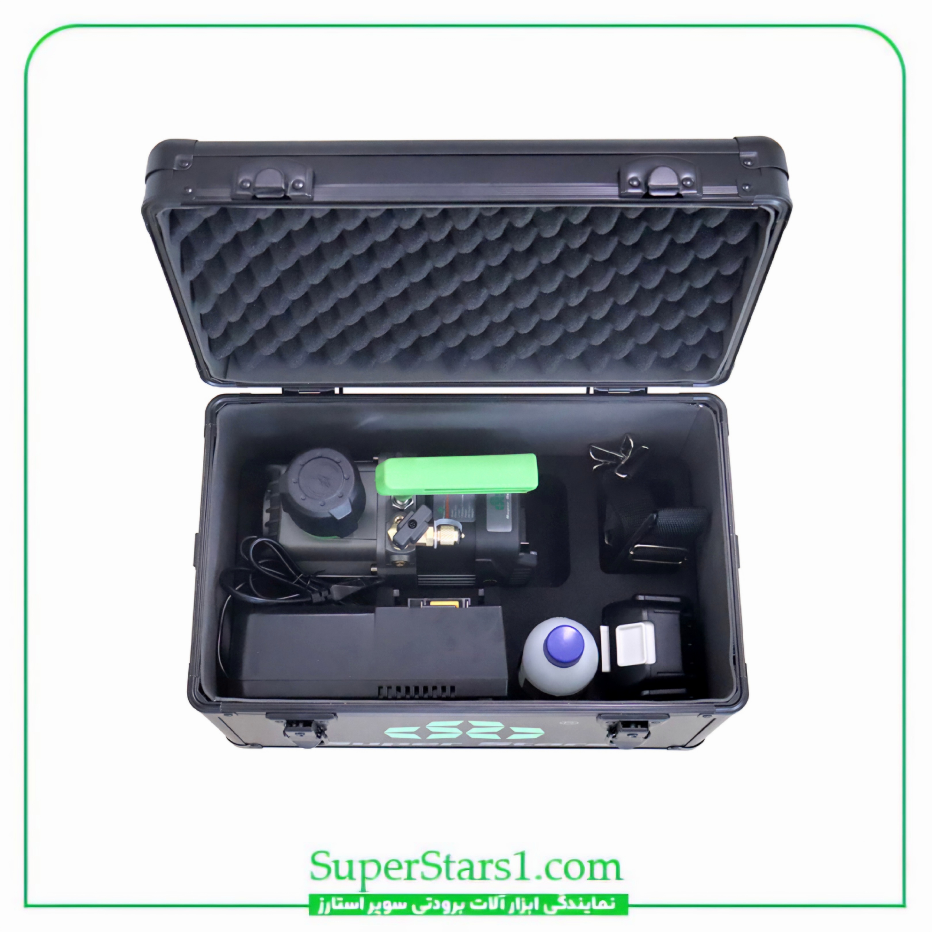 پمپ وکیوم شارژی دو مرحله ای سوپر استارز Super Stars مدل ST-2BMC