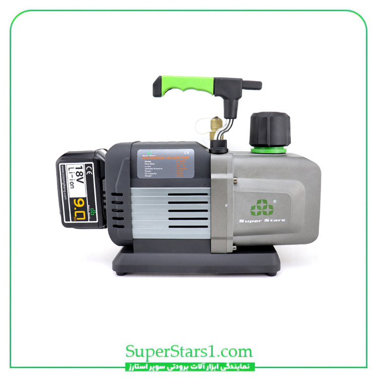 پمپ وکیوم شارژی دو مرحله ای سوپر استارز Super Stars مدل ST-4BMC