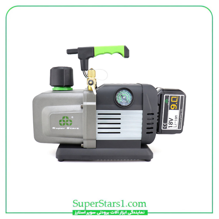 پمپ وکیوم شارژی دو مرحله ای سوپر استارز Super Stars مدل ST-4BMC