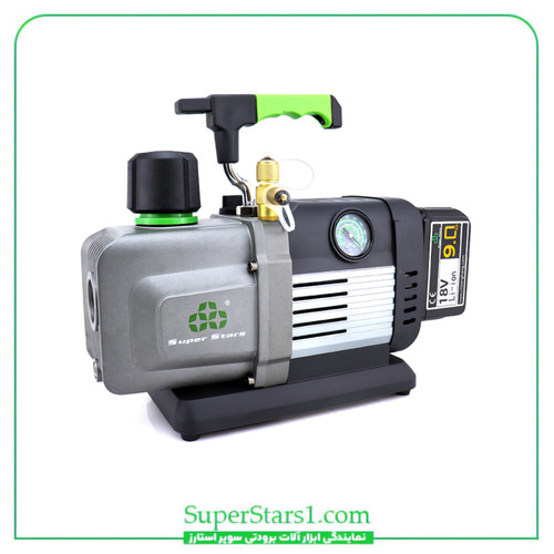 پمپ وکیوم شارژی دو مرحله ای سوپر استارز Super Stars مدل ST-4BMC