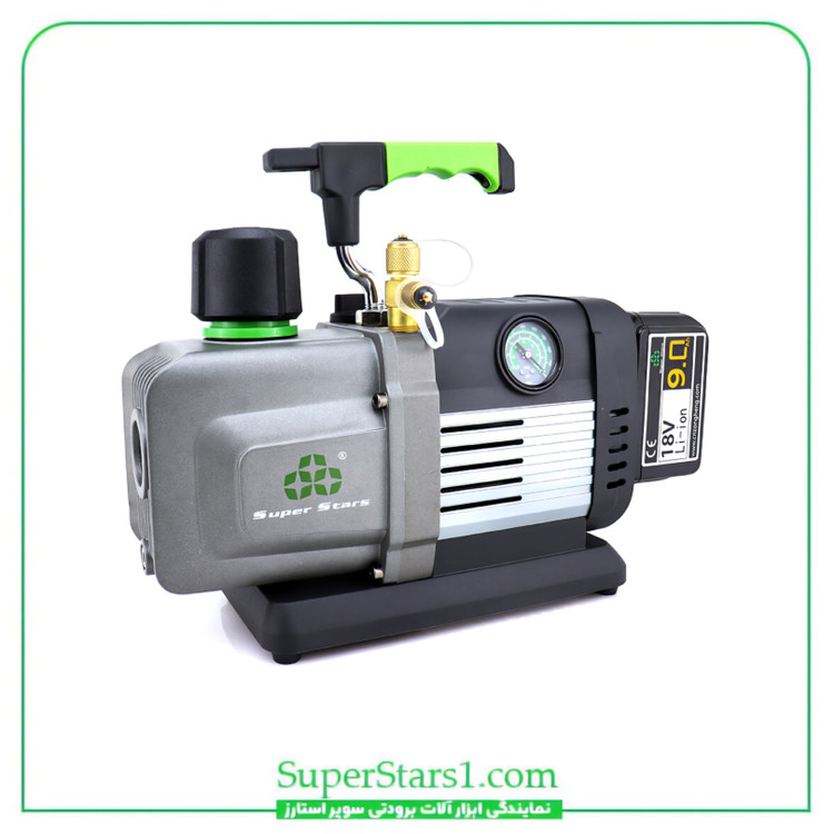 پمپ وکیوم شارژی دو مرحله ای سوپر استارز Super Stars مدل ST-4BMC
