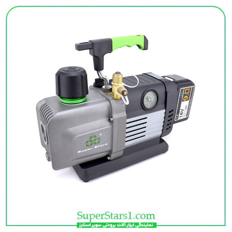 پمپ وکیوم شارژی دو مرحله ای سوپر استارز Super Stars مدل ST-4BMC