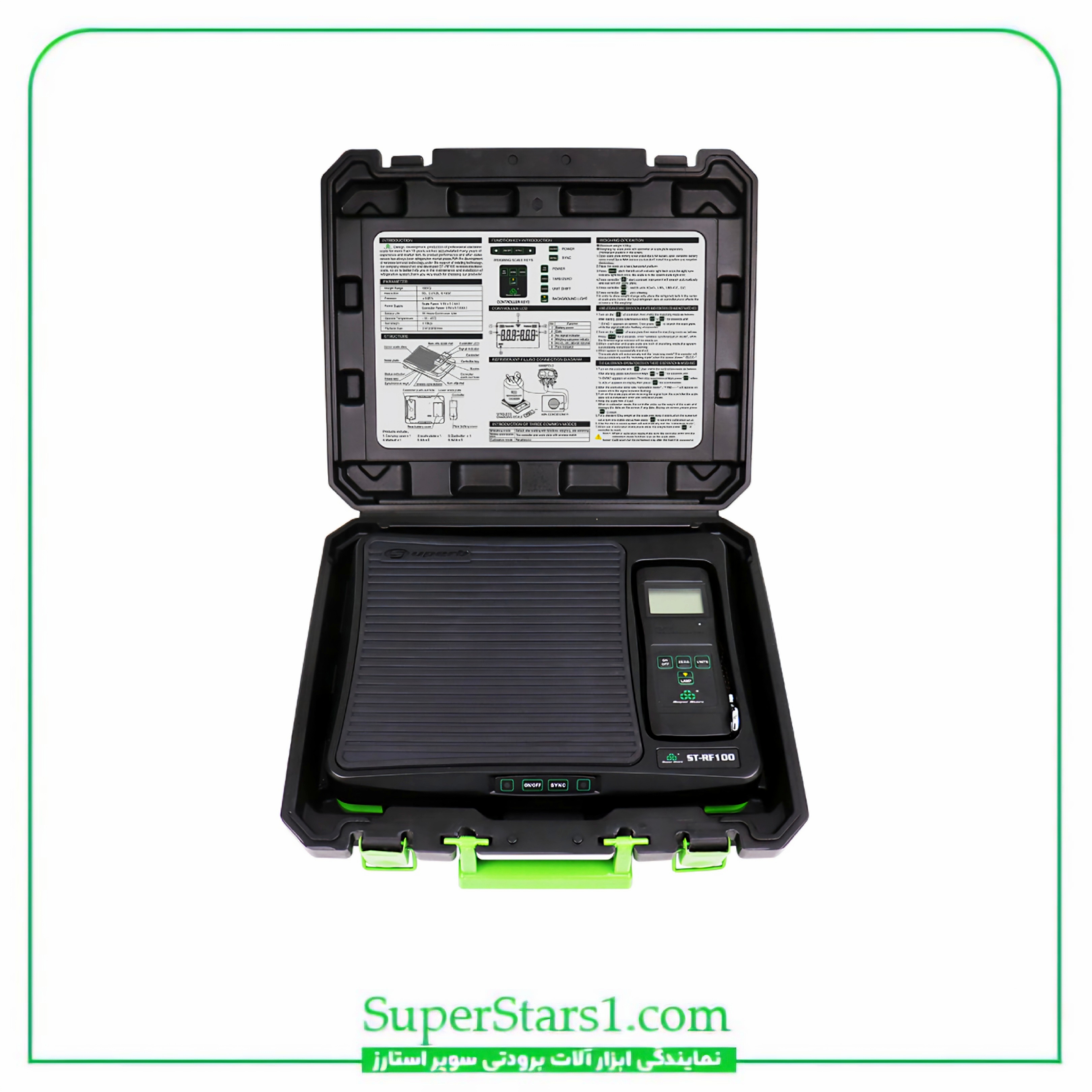 ترازوی دیجیتال بی سیم 100Kg سوپر استارز Super Stars مدل ST-RF100