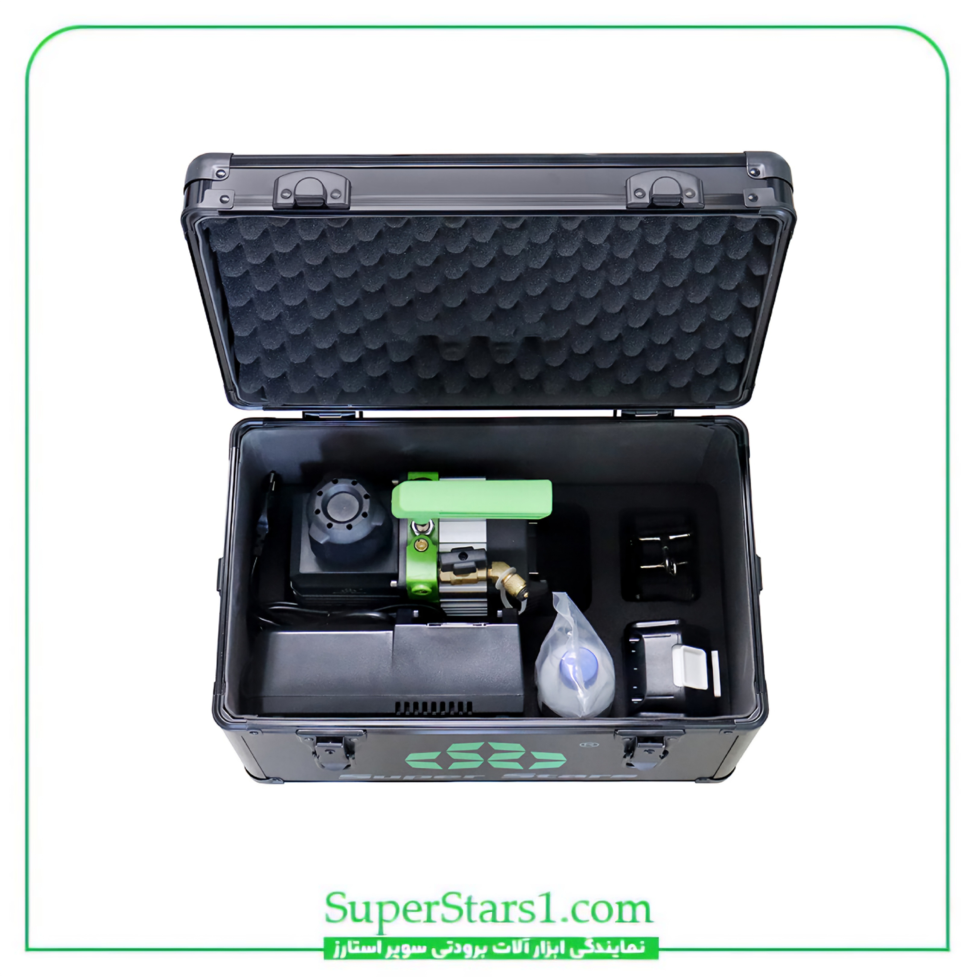 پمپ وکیوم شارژی دو مرحله ای سوپر استارز Super Stars مدل ST-C2BM