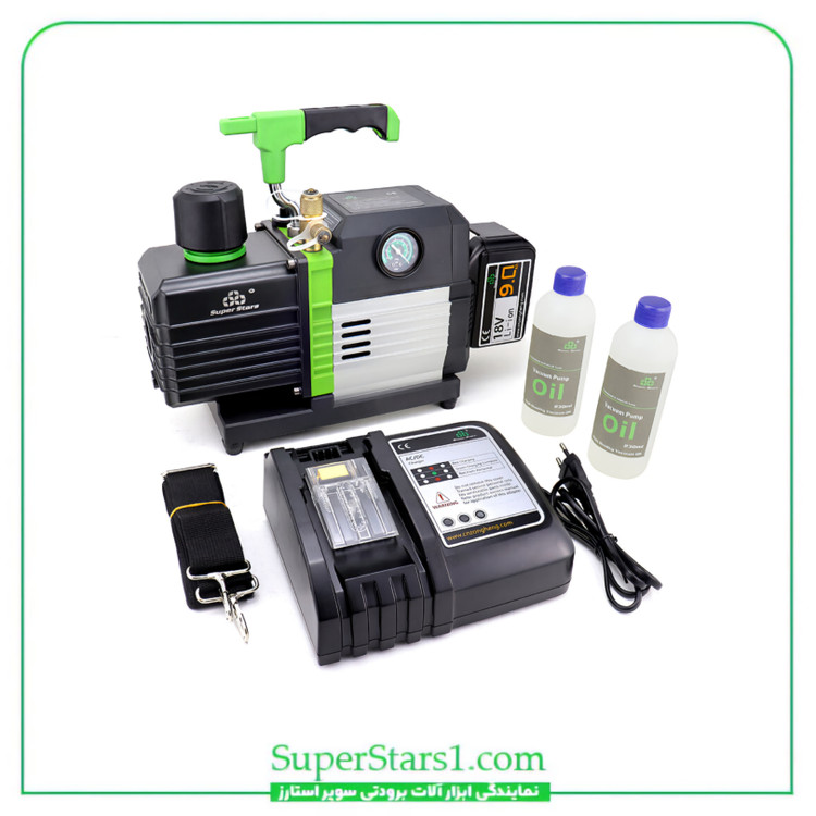 پمپ وکیوم شارژی دو مرحله ای سوپر استارز Super Stars مدل ST-C4BM