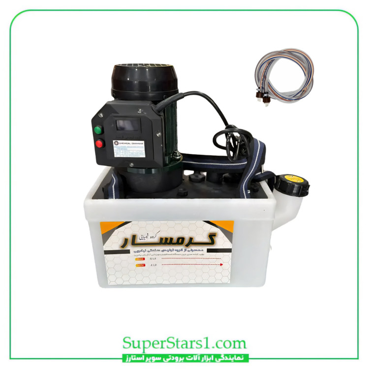 پمپ اسید شویی دو جهت گرمسار مدل مکعبی