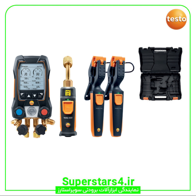 گیج دیجیتال تستو testo مدل 557S ( بدون ست شلنگ )