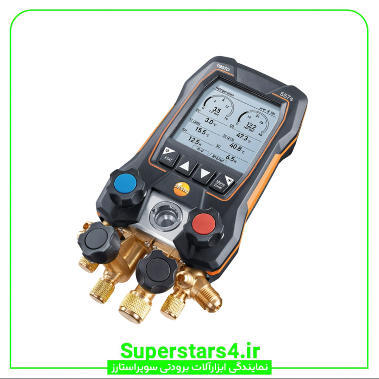 گیج دیجیتال تستو testo مدل 557S ( بدون ست شلنگ )