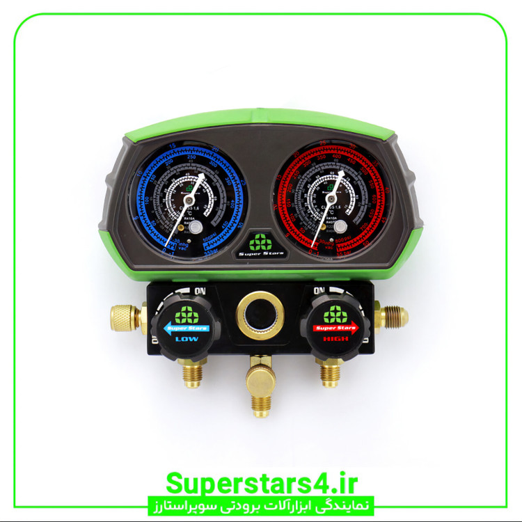 خرید گیج دوقلو R134 برند سوپر استارز