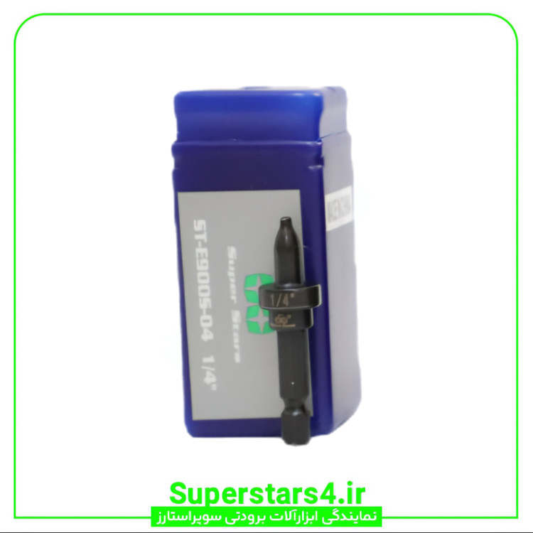 گشاد کن سر دریلی سوپر استارز Super Stars سایز 1/4